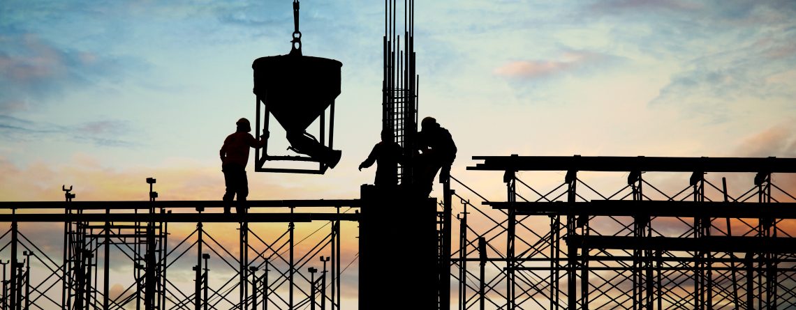 Investimento em construção com um crescimento de 4,8% no final de 2020
